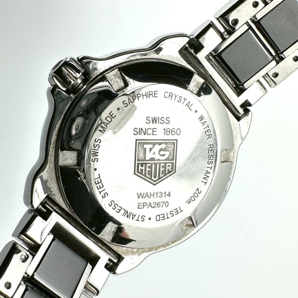 TAG HEUER Formula 1 Diamond Watch WAH1314.BA0867 Quartz Stainless Steel Black... - Picture 10 of 15